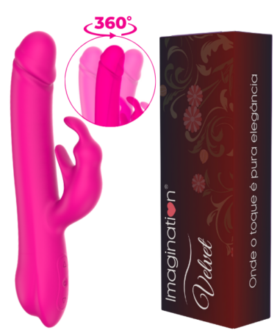 Vibrador Rotativo Ivan – Potência e Tecnologia para um Relaxamento Premium – Velvet Imagination®