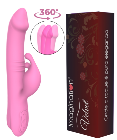 Vibrador Rotativo Ronald – Tecnologia e Conforto para um Bem-Estar Inovador – Velvet Imagination®