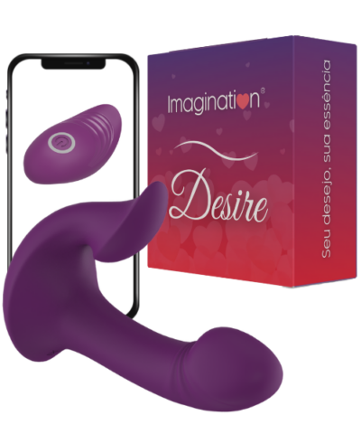 Vibrador Casidhe – Conectividade via App e Controle Wireless, Silencioso e Potente – Desire Imagination®
