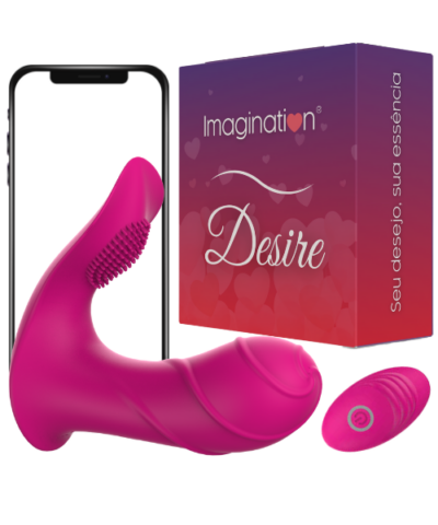 Vibrador Elena – Conectividade via App e Controle Wireless, Silencioso e Potente – Desire Imagination®