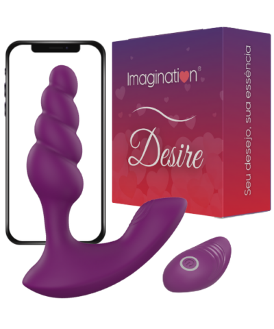 Plug Anal Vibratório Gail – Conectividade via App e Controle Wireless, Silencioso e Potente – Desire Imagination®