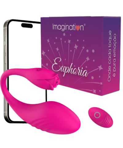 Vibrador para Casal Dara 100% Silicone de Grau Superior, Super Silencioso e Potente, Recarregável, Controle via App e Wireless - Euphoria Imagination®
