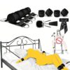 Kit de Bondage e Restrição com 8 Peças para Cama