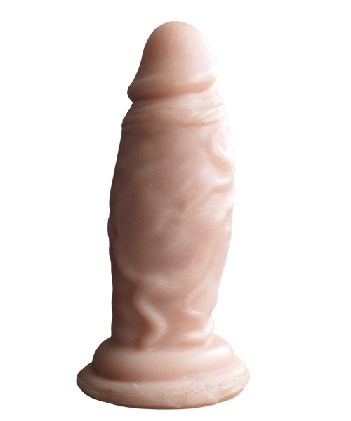 Pênis com Vibração Imagination® – Macio e Flexível – Medidas Aproximadas 17,5 x 6,5 cm – 15,5cm Penetrável - Imagem 3