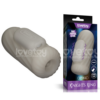 Masturbador Vibratório Knights Ring LOVETOY – 10,5 cm Penetráveis, 13,5 x 3 cm Totais – Dupla Finalidade TPE com Textura Ondulada e Vibração