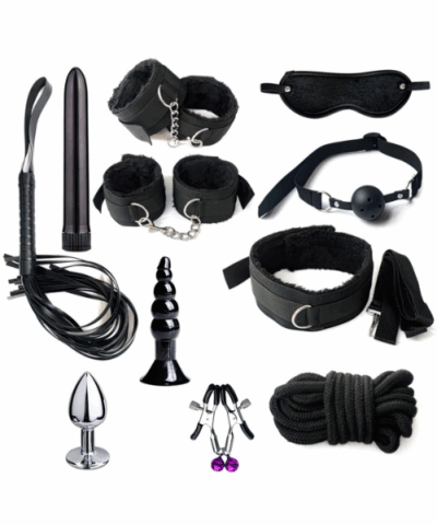 Kit Completo de Bondage Premium - Coleção Master com 11 Produtos para Exploração em Casal