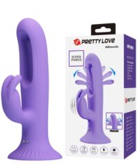 Vibrador Ponto G com Ventosa e Estimulador Coelho - Killmoulis