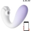 Vibrador Sugador Estimulador Smart Duplo com App Control – Tecnologia Gradient Premium