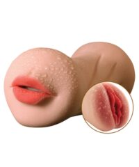 Masturbador Duplo Boca e Vagina Realista – 450g