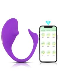 Vibrador Estimulador Inteligente Amina – YOUVIBE Premium com Controle por App Avançado