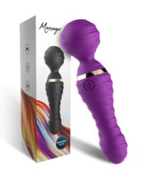 Vibrador Varinha Mágica Recarregável com 9 Modos de Vibração - USK
