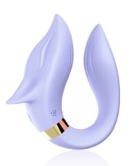 Vibrador para Casal com 9 Modos de Vibração, Recarregável, de Silicone, com Controle Remoto - USK