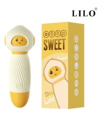 Mini Vibrador Recarregável com 10 Modos de Vibração - LILO