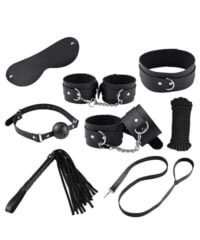 Kit Sado Bondage com 7 Produtos para Casais
