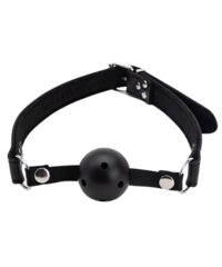 Mordaça Bola com Regulagem em Couro Sintético - Youvibe