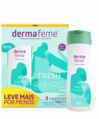 Dermafeme Fresh Sabonete Íntimo Feminino 200ml - CIMED (Kit com 02)