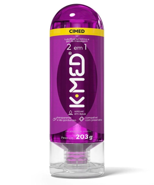 K-Med 2 Em 1 Lubrificante Íntimo Hidratante com Vitamina E 203g - CIMED