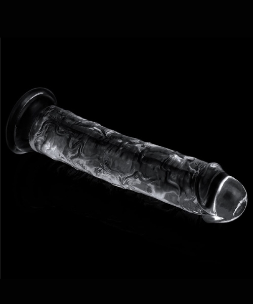 Pênis Realístico 18x3,5cm Translúcido em Jelly TPE - LOVETOY - Imagem 8