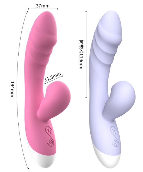 Vibrador com Sugador de Clitóris por Ondas de Pressão – Prazer Direto e Profundo - Imagem 2