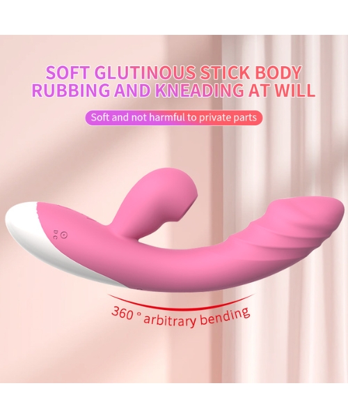 Vibrador com Sugador de Clitóris por Ondas de Pressão – Prazer Direto e Profundo - Imagem 4