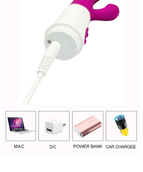 Vibrador Duplo com 19 Modos de Vibração Recarregável – Estimulação Completa e Personalizada - Imagem 5