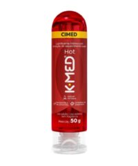 K-Med Hot Lubrificante Íntimo 50g – Sensação de Aquecimento e Prazer Intenso