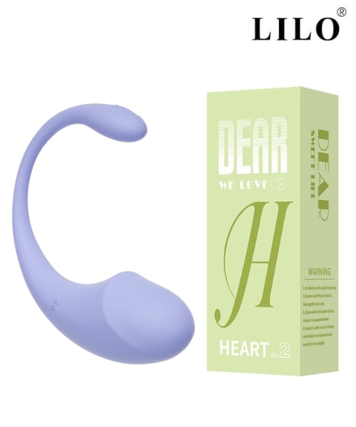 Vibrador Estimulador Ponto G e Clitóris com Controle Remoto via APP - Silicone Líquido - LILO