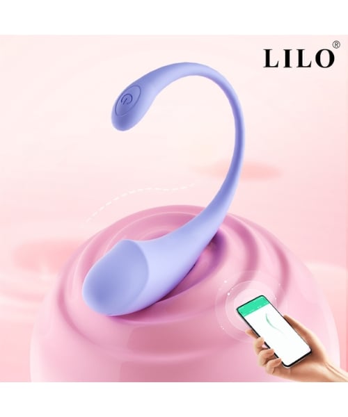 Vibrador Estimulador Ponto G e Clitóris com Controle Remoto via APP - Silicone Líquido - LILO - Imagem 3