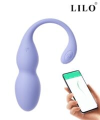Vibrador Bullet Recarregável com 9 Modos de Vibração e com Controle Remoto via APP - Silicone Líquido - LILO