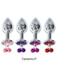 Plug Anal de Aço Com Sino - Tamanho P - Youvibe