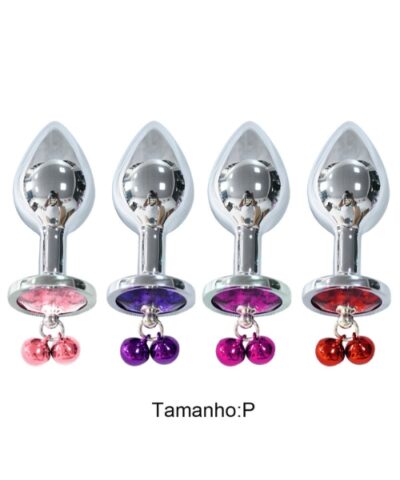 Plug Anal de Aço Com Sino - Tamanho P - Youvibe