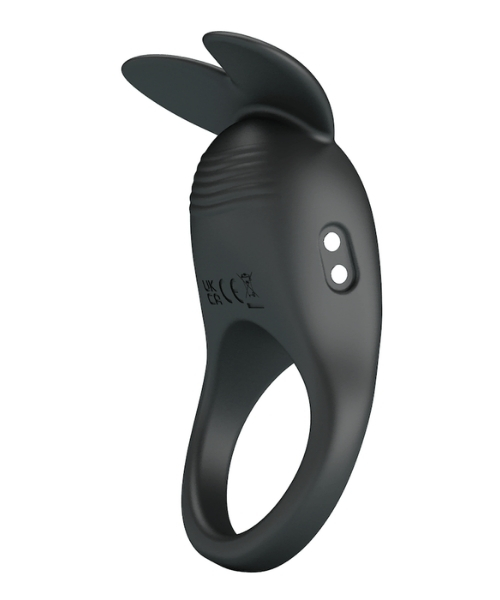 Anel Peniano Recarregável com 10 Modos de Vibração e Estimulador Clitoriano - PRETTY LOVE - Imagem 2