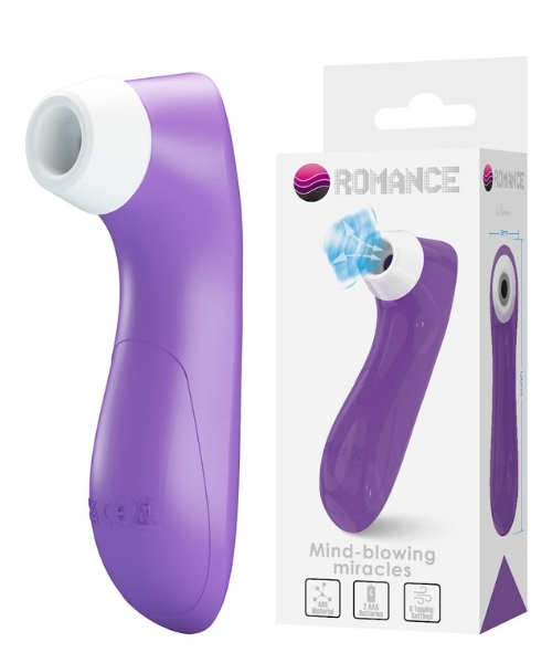 Sugador Clitoriano à Pilha com 8 Modos de Pulsação de Alta Qualidade - BAILE