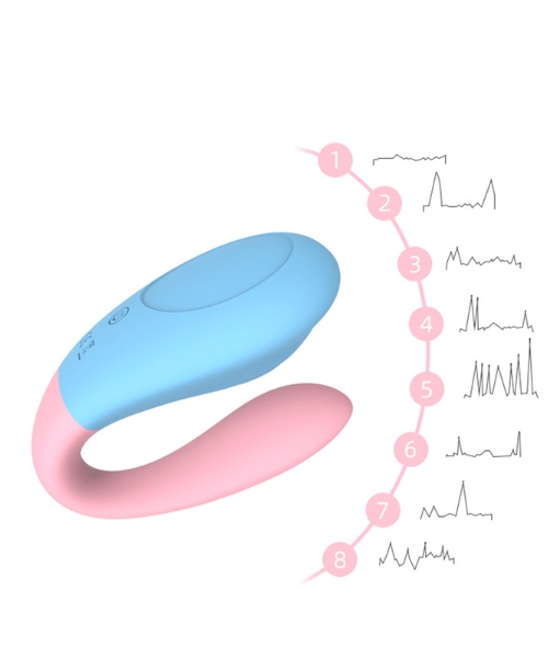 Vibrador de Casal com Controle Remoto – Estimulação Dupla e Conexão a Dois - Imagem 5