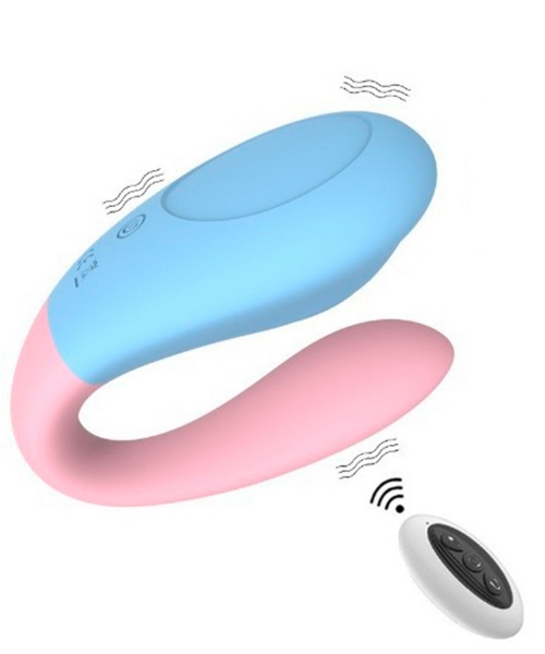 Vibrador de Casal com Controle Remoto – Estimulação Dupla e Conexão a Dois