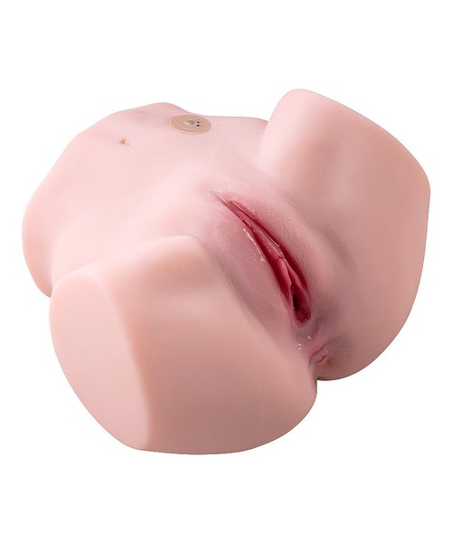 Masturbador Vibratório Ultra Realista Masculino com Entradas de Vagina e Ânus com Vibrador para Maior Estímulo - Imagem 4