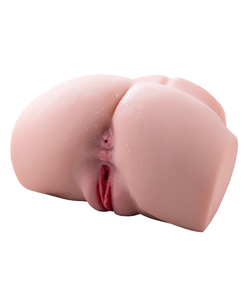 Masturbador Vibratório Ultra Realista Masculino com Entradas de Vagina e Ânus com Vibrador para Maior Estímulo - Imagem 3