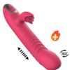 Vibrador Vai e Vem para Ponto G e Clitóris Recarregável com 8 Modos de Vibração e Função de Aquecimento - Odom - YOUVIBE