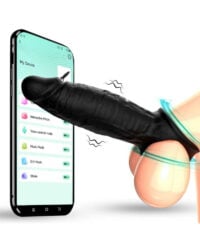 Capa Peniana com 9 Modos de Vibração e Controle por Aplicativo