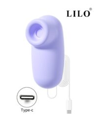 Sugador Cápsula Com Função de Pulsação e Ligada Diretamente à Celular via Cabo Type C - LILO