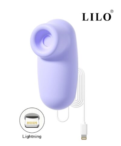 Sugador Cápsula Com Função de Pulsação e Ligada Diretamente à iPhone ou iPad via Cabo Lightning - LILO