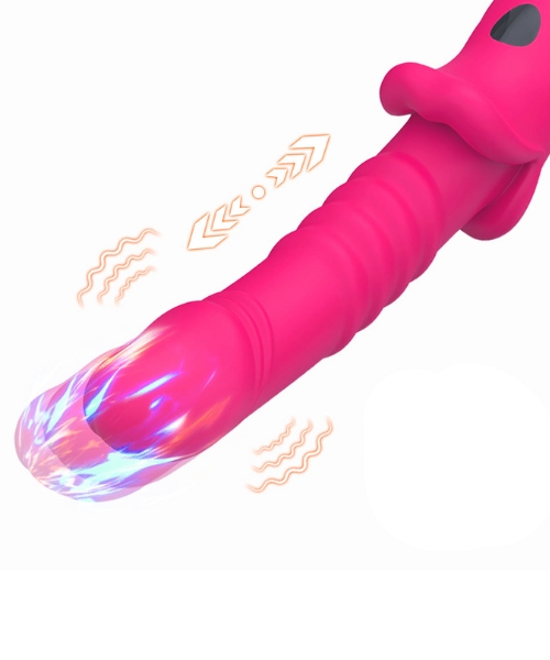 Vibrador Vai e Vem Recarregável com 10 Modos de Vibração - USK - Imagem 3