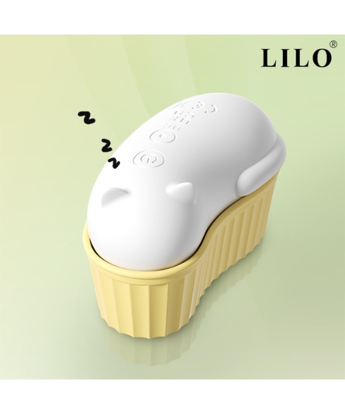 Sugador de Clitóris e Vibrador em Formato De Gato Com Case - LILO - Imagem 10