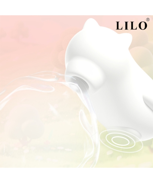 Sugador de Clitóris e Vibrador em Formato De Gato Com Case - LILO - Imagem 12