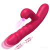 Vibrador com 10 Modos de Vibração Vai e Vem e Sugador de Clitóris com 10 Modos, Recarregável - YOUVIBE