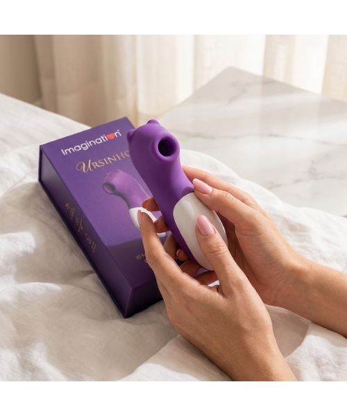 Sugador URSINHO Recarregável USB, 10 Modos de Pulsação, Silicone Premium, à Prova D'Água - Imagination® - Imagem 15