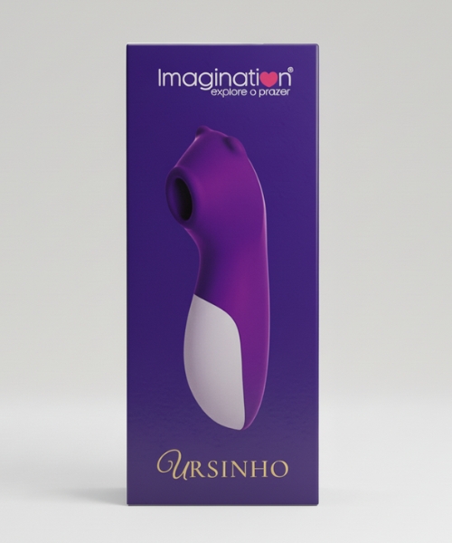Sugador URSINHO Recarregável USB, 10 Modos de Pulsação, Silicone Premium, à Prova D'Água - Imagination® - Imagem 6