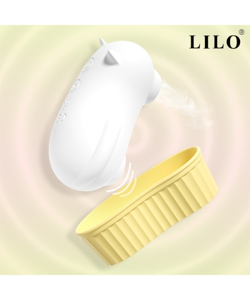 Sugador de Clitóris e Vibrador em Formato De Gato Com Case - LILO - Imagem 7