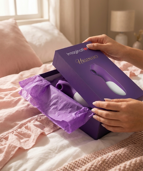 Sugador URSINHO Recarregável USB, 10 Modos de Pulsação, Silicone Premium, à Prova D'Água - Imagination® - Imagem 8