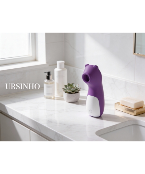 Sugador URSINHO Recarregável USB, 10 Modos de Pulsação, Silicone Premium, à Prova D'Água - Imagination® - Imagem 14